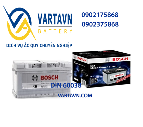 DIN 60038 (12V-100AH)